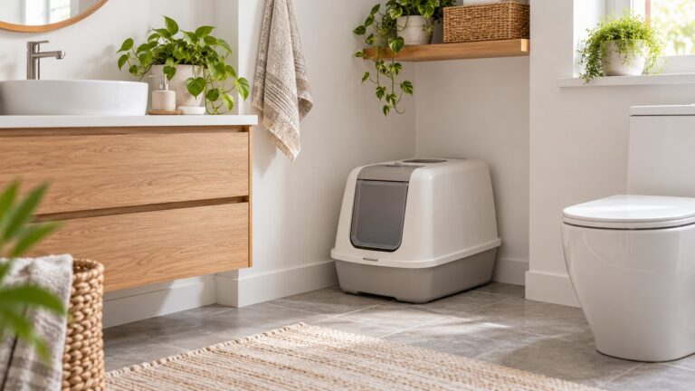 Best cat litter box for small apartments