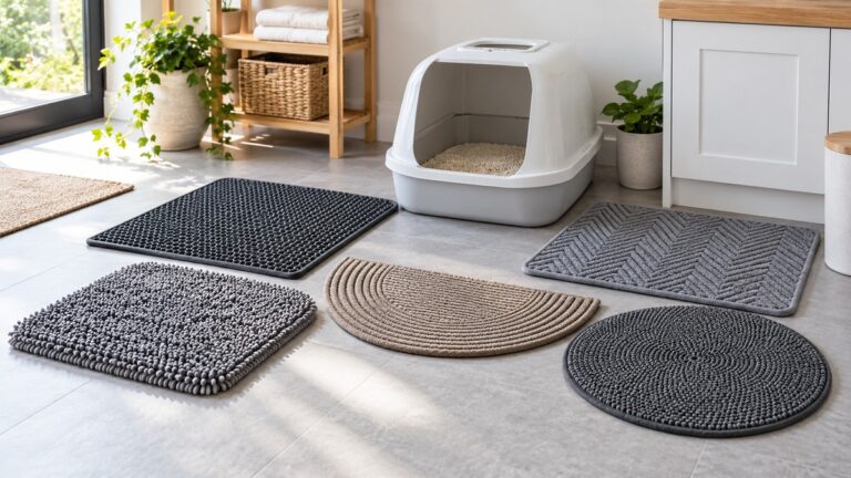 Best cat litter mat