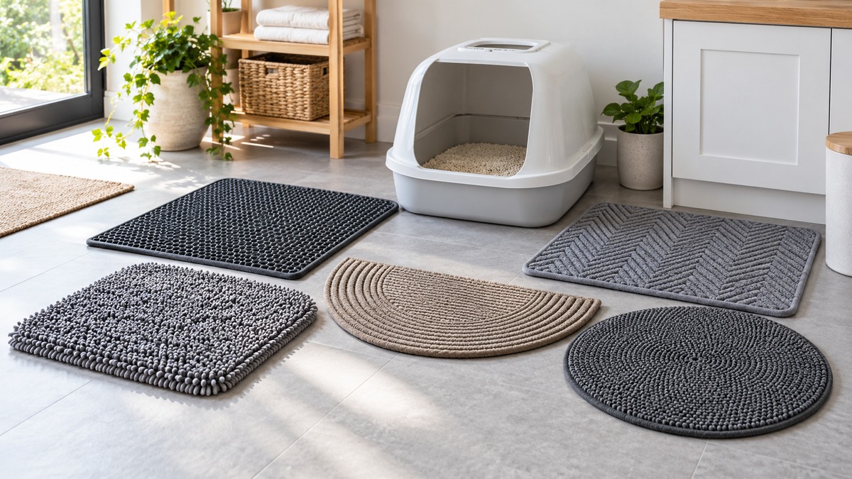 Best cat litter mat
