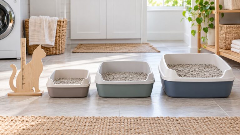 How to choose a cat litter box size